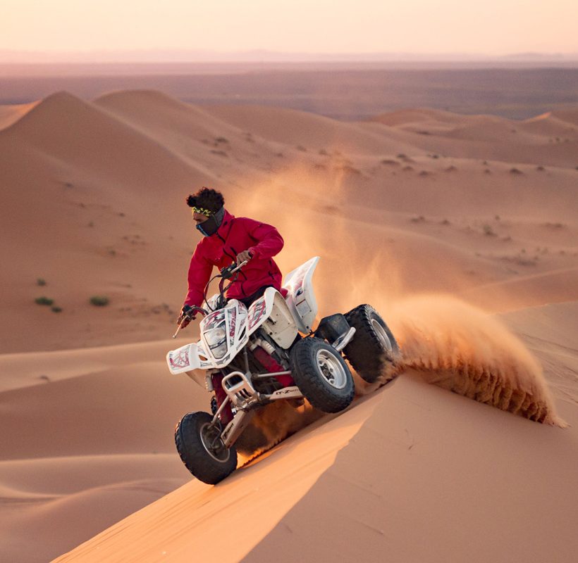 tour quad del deserto di merzouga